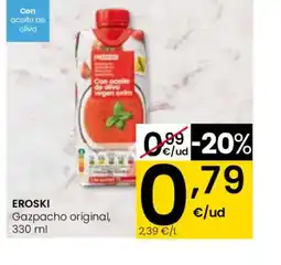 Eroski EROSKI Gazpacho original oferta