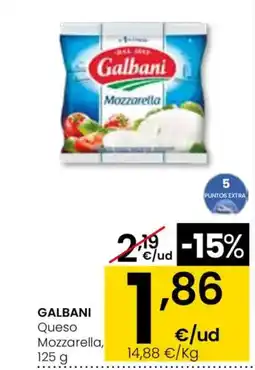 Eroski GALBANI Queso Mozzarella oferta