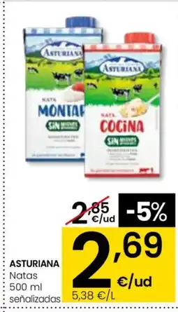 Eroski ASTURIANA Natas señalizadas oferta