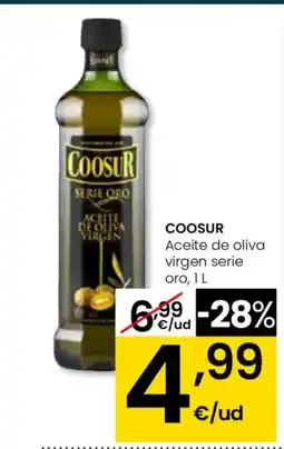 Eroski COOSUR Aceite de oliva virgen serie oro oferta