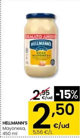 Eroski HELLMANN'S Mayonesa oferta