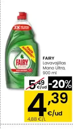 Eroski FAIRY Lavavajillas Mano Ultra oferta