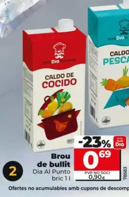 Dia DIA AL PUNTO Brou de bullit oferta