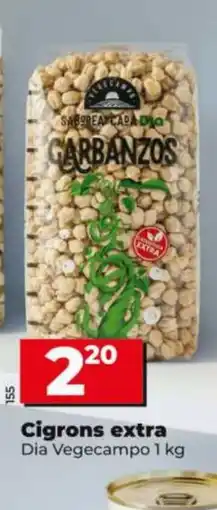 Dia DIA VEGECAMPO Cigrons extra oferta