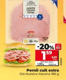 Dia DIA NUESTRA ALACENA Pernil cuit extra oferta