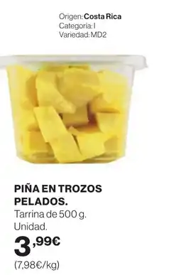 Supercor Piña en trozos pelados oferta