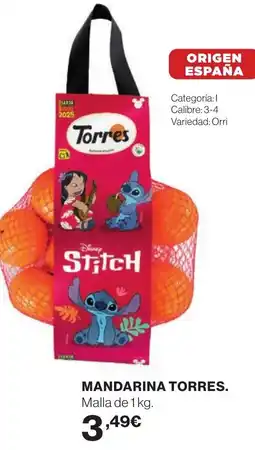 Supercor Mandarina torres oferta