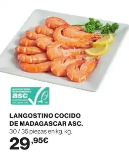 Supercor Langostino cocido de madagascar asc oferta