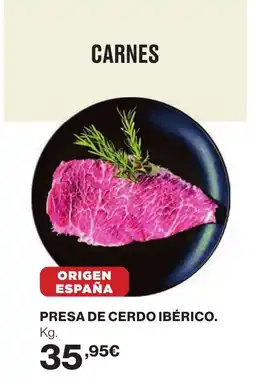 Supercor Presa de cerdo ibérico oferta