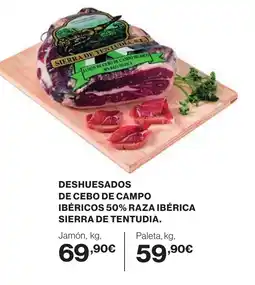 Supercor Deshuesados de cebo de campo ibéricos 50% raza ibérica sierra de tentudia. oferta