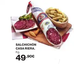 Supercor Salchichón casa riera oferta