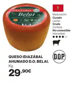 Supercor BELAI Queso idiazabal ahumado d.o. oferta