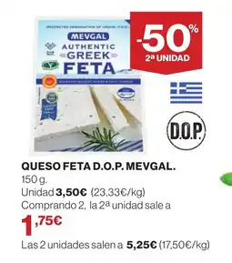 Supercor MEVGAL Queso feta d.o.p. oferta