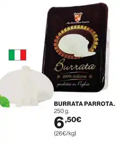 Supercor BURRATA Parrota oferta