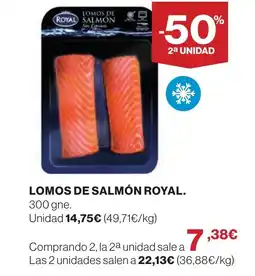 Supercor ROYAL Lomos de salmón oferta