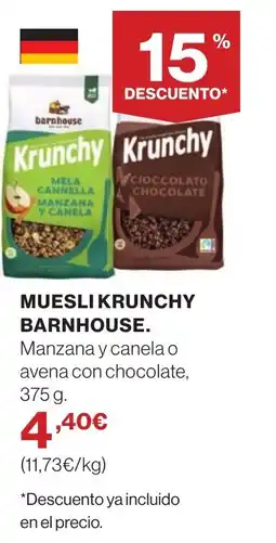 Supercor BARNHOUSE Muesli krunchy oferta