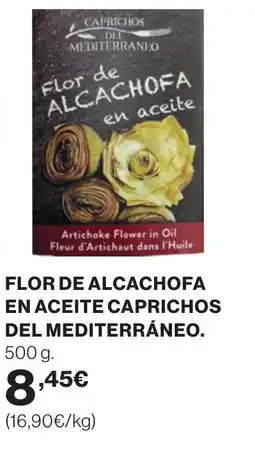Supercor CAPRICHOS DEL MEDITERRÁNEO Flor de alcachofa en aceite oferta