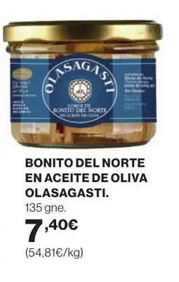 Supercor OLASAGASTI Bonito del norte en aceite de oliva oferta