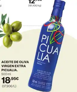 Supercor PICUALIA Aceite de oliva virgen extra oferta