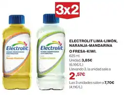 Supercor Electrolit lima-limón, naranja-mandarina o fresa-kiwi. oferta