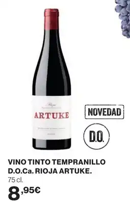 Supercor ARTUKE Vino tinto tempranillo d.o.ca. rioja oferta