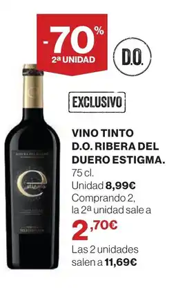 Supercor Vino tinto d.o. ribera del duero estigma oferta
