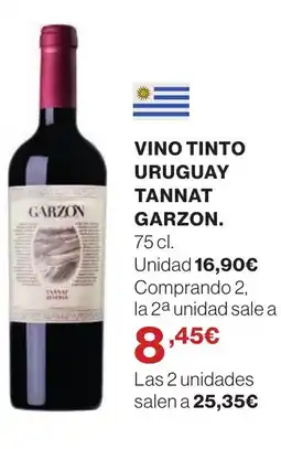 Supercor GARZON Vino tinto uruguay tannat oferta