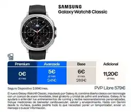 Movistar Samsung - galaxy watch8 classic oferta
