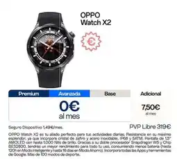 Movistar Oppo - watch x2 oferta
