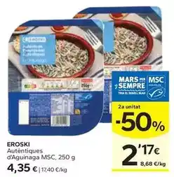 Caprabo Eroski - autèntiques d'aguinaga msc oferta