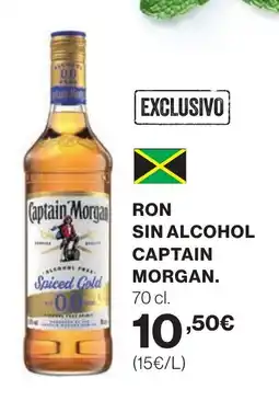 Supercor CAPTAIN MORGAN Ron sin alcohol oferta