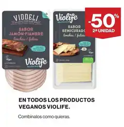 Supercor VIOLIFE En todos los productos veganos oferta