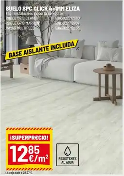Brico Depôt Suelo spc click 4+1mm eliza oferta