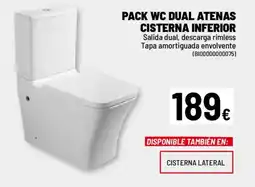 Brico Depôt Pack wc dual atenas cisterna inferior oferta