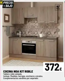 Brico Depôt Cocina noa kit roble oferta