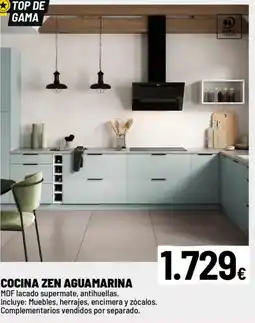 Brico Depôt Cocina zen aguamarina oferta