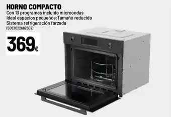 Horno compacto