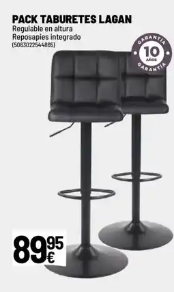 Brico Depôt Pack taburetes lagan oferta