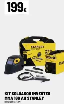 Brico Depôt STANLEY Kit soldador inverter mma 160 ah oferta
