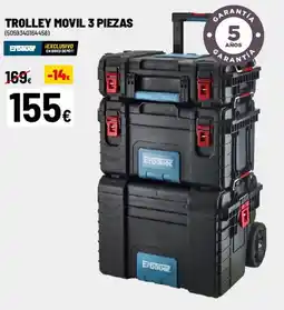 Brico Depôt Trolley movil 3 piezas oferta