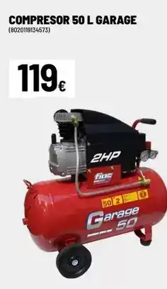 Brico Depôt Compresor 50 l garage oferta