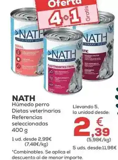 Kiwoko Nath - húmedo perro dietas veterinarias oferta