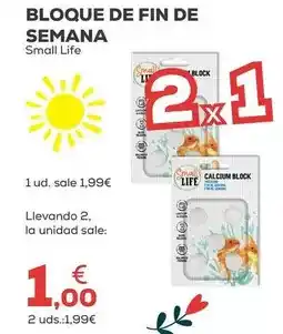 Kiwoko Small life - bloque de fin de semana oferta