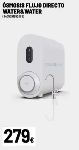 Brico Depôt Ósmosis flujo directo water&water oferta