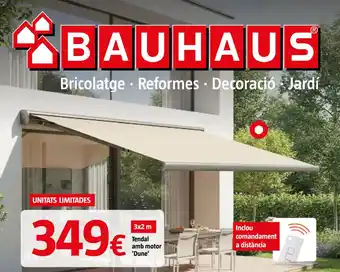 Tendal amb motor 'Dune'