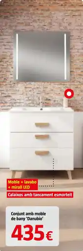 Bauhaus Conjunt amb moble de bany 'Danubio' oferta