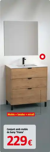 Bauhaus Conjunt amb moble de bany 'Triana' oferta