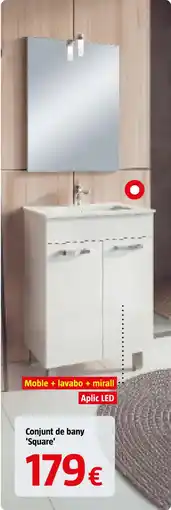 Bauhaus Conjunt de bany 'Square' oferta