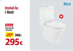 Bauhaus ROCA Pack de WC 'Heracles' oferta