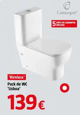 Bauhaus Pack de WC 'Lisboa' oferta